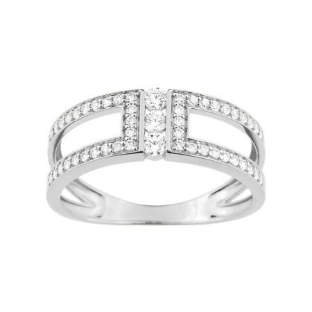 Anillo Oro Blanco 18kts Argyor MRM (18)08SA799GZ Circonitas
