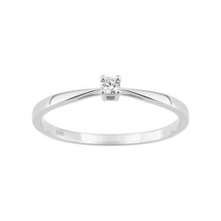 Anillo Oro Blanco 18kts Argyor-MRM (18)1.001.21 Compromiso Diamante Solitario