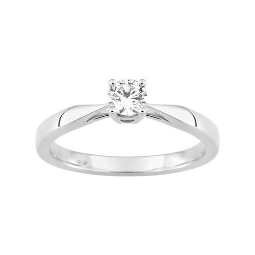Bague de fiançailles en or blanc 18 carats Argyor-MRM (18)1.007.21 avec diamant solitaire