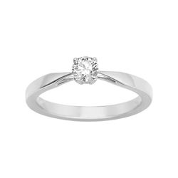 Anillo Oro Blanco 18kts Argyor-MRM (18)1.007.31 Compromiso Diamante Solitario