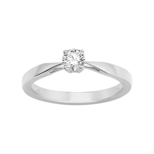 Anillo Oro Blanco 18kts Argyor-MRM (18)1.007.31 Compromiso Diamante Solitario