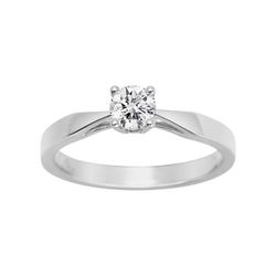 Anillo Oro Blanco 18kts Argyor-MRM (18)1.008.21 Compromiso Diamante Solitario