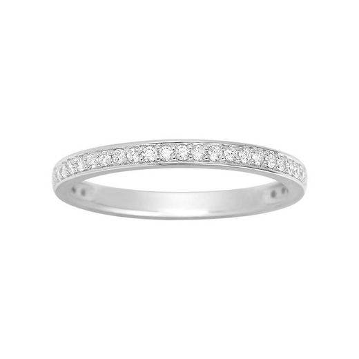 18kt White Gold Ring Argyor-MRM (18)1.1440.31 Diamond Wedding Band 1 Row 0.13ct