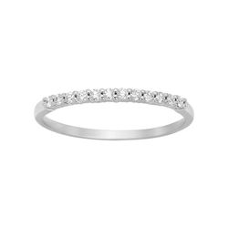 Anillo Oro Blanco 18kts Argyor-MRM (18)1.201.31 Semi-Alianza 12 Diamantes 0,12ct