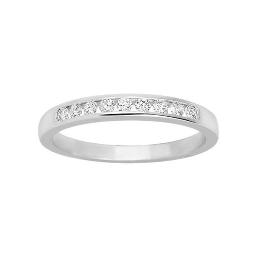18kt White Gold Ring Argyor-MRM (18)1,216.31 Semi-Alliance 9 Diamonds 0.18ct