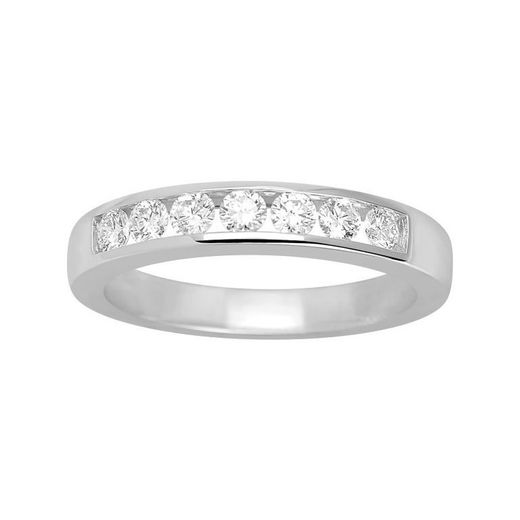 18kt White Gold Ring Argyor-MRM (18)1.219.21 Semi-Alliance 7 Diamonds 0.43ct