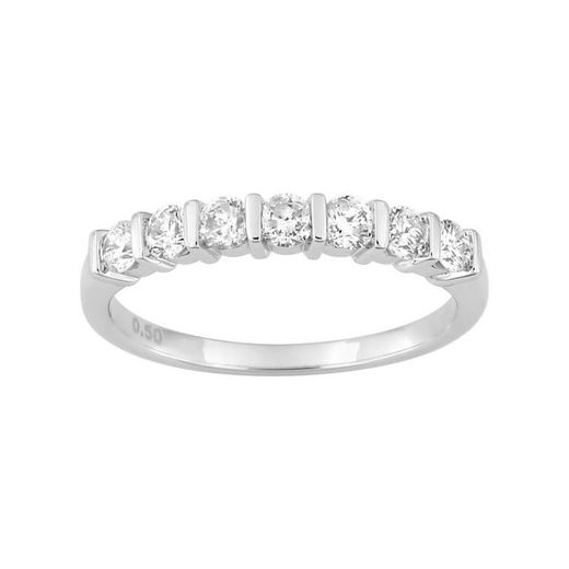 18kt White Gold Ring Argyor-MRM (18)1,235.31 Semi-Alliance Diamonds 0.50ct