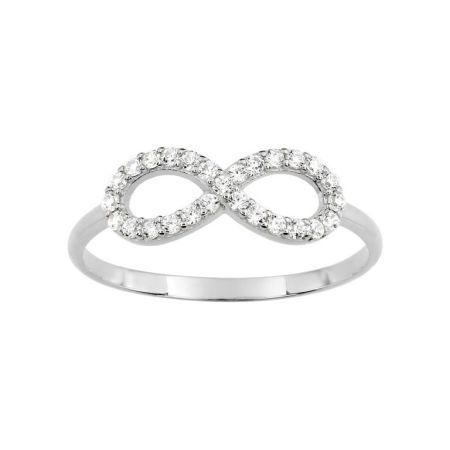 Anillo Oro Blanco 18kts Argyor MRM (18)1.3066.Z1 Infinito C. Circonitas