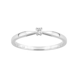 Anillo Oro Blanco 18kts Argyor-MRM (18)1.574.21 Compromiso Diamante Solitario