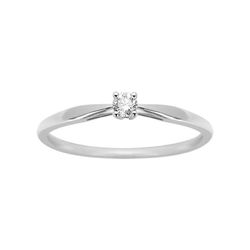 Anillo Oro Blanco 18kts Argyor-MRM (18)1.575.31 Compromiso Diamante Solitario