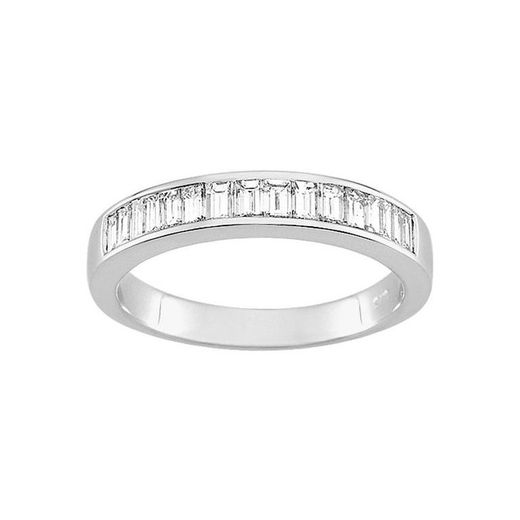 Anell Or Blanc 18kts Argyor-MRM (18)35030GO Semi-aliança Diamants 0,56ct