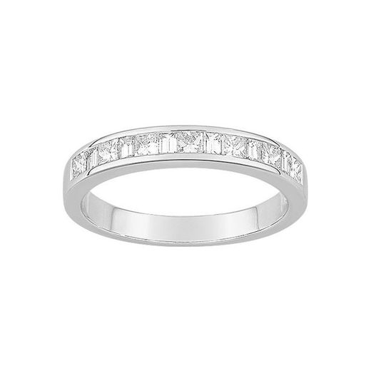 18kt White Gold Ring Argyor-MRM (18)35042GO Semi-alliance Diamonds 0.70ct