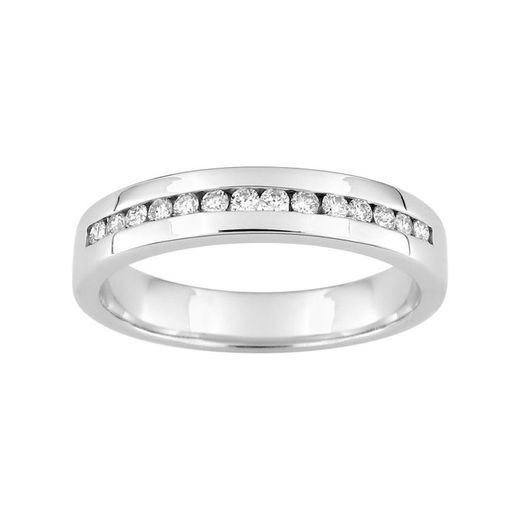 Anell Or Blanc 18kts Argyor-MRM (18)3C047GB2 Aliança Diamants 0,21ct