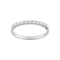 Anillo Oro Blanco 18kts Argyor-MRM (18)3L004GB4 Alianza Diamantes 0,20ct