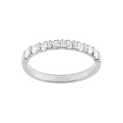 Anillo Oro Blanco 18kts Argyor-MRM (18)3L016GB2 Semi-alianza Diamantes 0,40ct