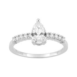 Anillo Oro Blanco 18kts Argyor MRM (18)DS1132.21 Diamantes Laboratorio 0,86ct