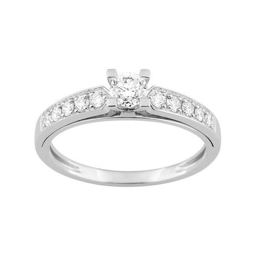 Anell Or Blanc 18kts Argyor-MRM (18)PA005GB3 Compromís 10+1 Diamant