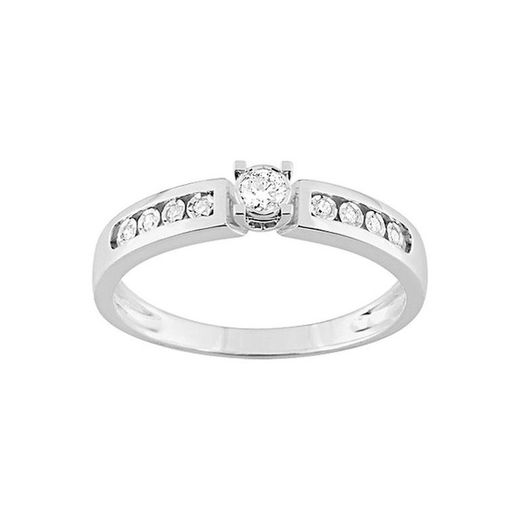 Anell Or Blanc 18kts Argyor-MRM (18)PN028GB4 Compromís 8+1 Diamants GH P1