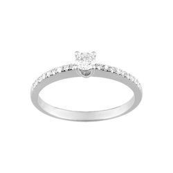 Anillo Oro Blanco 18kts Argyor-MRM (18)PNB66GB4 Compromiso 18+1 Diamantes GH P1