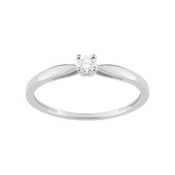 Anillo Oro Blanco 18kts Argyor-MRM (18)QT012GB4 Compromiso Diamante