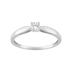 Anillo Oro Blanco 18kts Argyor-MRM (18)QT013GB4 Compromiso Diamante