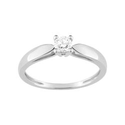 Anillo Oro Blanco 18kts Argyor-MRM (18)QT015GB4 Compromiso Diamante