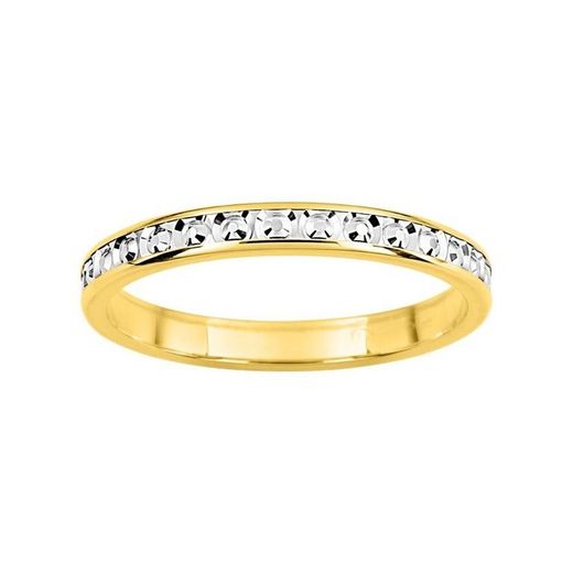 Anel de ouro branco 18k Argyor-MRM 2,5 mm (18)20525 Aliança de casamento com diamantes