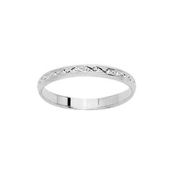 Anillo Oro Blanco 18kts Argyor-MRM 2,5mm (18)2325GB Alianza Fantasia