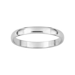 Anillo Oro Blanco 18kts Argyor-MRM 2,5mm (18)DJ25GB Alianza Clásica Media Cańa