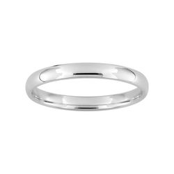 Anillo Oro Blanco 18kts Argyor-MRM 2,5mm (18)JP25G Alianza Clásica Cańa Parisina