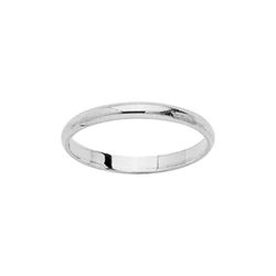 Anillo Oro Blanco 18kts Argyor-MRM 2mm (18)DJ20GA Alianza Clásica Media Cańa