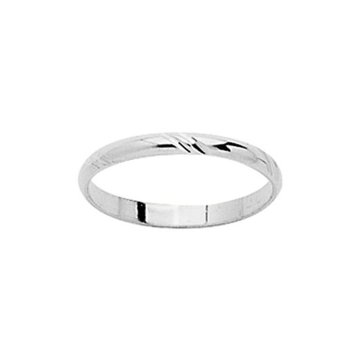 Anillo Oro Blanco 18kts Argyor-MRM 2mm (18)J20GB Alianza Clásica Fantasia