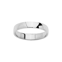 Anillo Oro Blanco 18kts Argyor-MRM 3,5mm (18)DB35GB Alianza Clásica Semibombeada