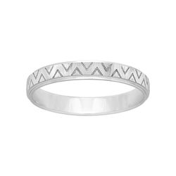 Anillo Oro Blanco 18kts Argyor-MRM 3mm (18)264G30 Alianza Grabado Laser