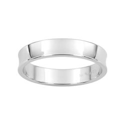 Anillo Oro Blanco 18kts Argyor-MRM 3mm (18)3111630 Alianza Concava