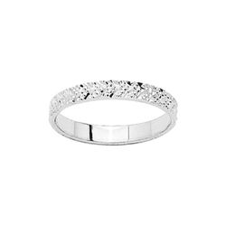 Anillo Oro Blanco 18kts Argyor-MRM 3mm (18)4530GB Alianza Fantasia