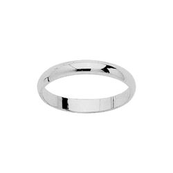 Anillo Oro Blanco 18kts Argyor-MRM 3mm (18)DJ30GA Alianza Clásica Media Cańa