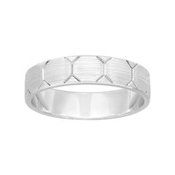 Anillo Oro Blanco 18kts Argyor-MRM 4,5mm (18)313G45 Alianza Fantasia