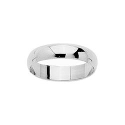 Anillo Oro Blanco 18kts Argyor-MRM 4,5mm (18)DJ45GA Alianza Clásica Media Cańa