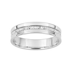 Anillo Oro Blanco 18kts Argyor-MRM 4,5mm (18)MB745 Alianza Clásica Fantasia