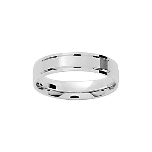 Anell Or Blanc 18kts Argyor-MRM 4mm (18)014G45 Aliança