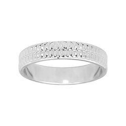 Anillo Oro Blanco 18kts Argyor-MRM 4mm (18)218G40 Alianza Fantasia