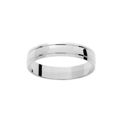 Anillo Oro Blanco 18kts Argyor-MRM 4mm (18)5540GB Alianza Lisa