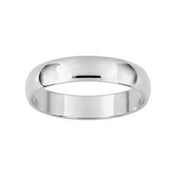 Anillo Oro Blanco 18kts Argyor-MRM 4mm (18)DJ40GB Alianza Clásica Media Cańa