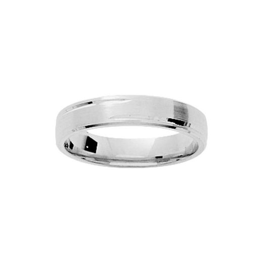 Anel de ouro branco 18kt Argyor-MRM 5mm (18)009G40 Aliança