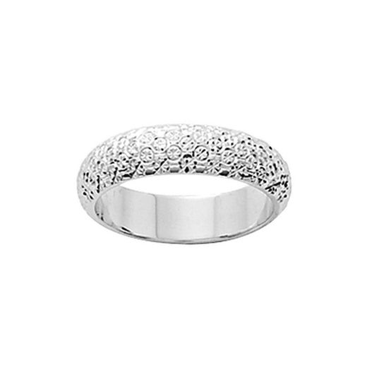 18kt White Gold Ring Argyor-MRM 5mm (18)041G50 Diamond Wedding Band