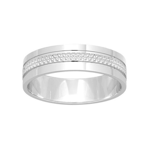 18kt White Gold Ring Argyor-MRM 5mm (18)287G50 Fantasy Alliance