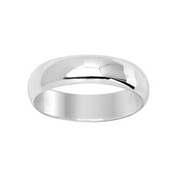 Anillo Oro Blanco 18kts Argyor-MRM 6mm (18)3112360 Alianza Media Cańa Confort
