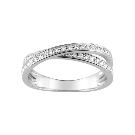 Anillo Oro Blanco 18kts Christian Bernard (18)1.6060.21 Diamantes 0,28ct