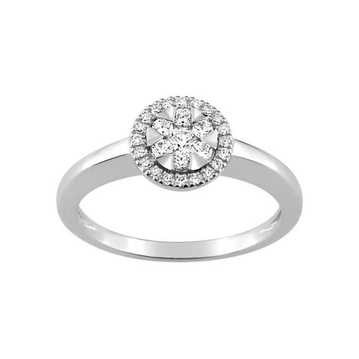 Anillo Oro Blanco 18kts Christian Bernard (18)1.6074.21 Diamantes 0,28ct